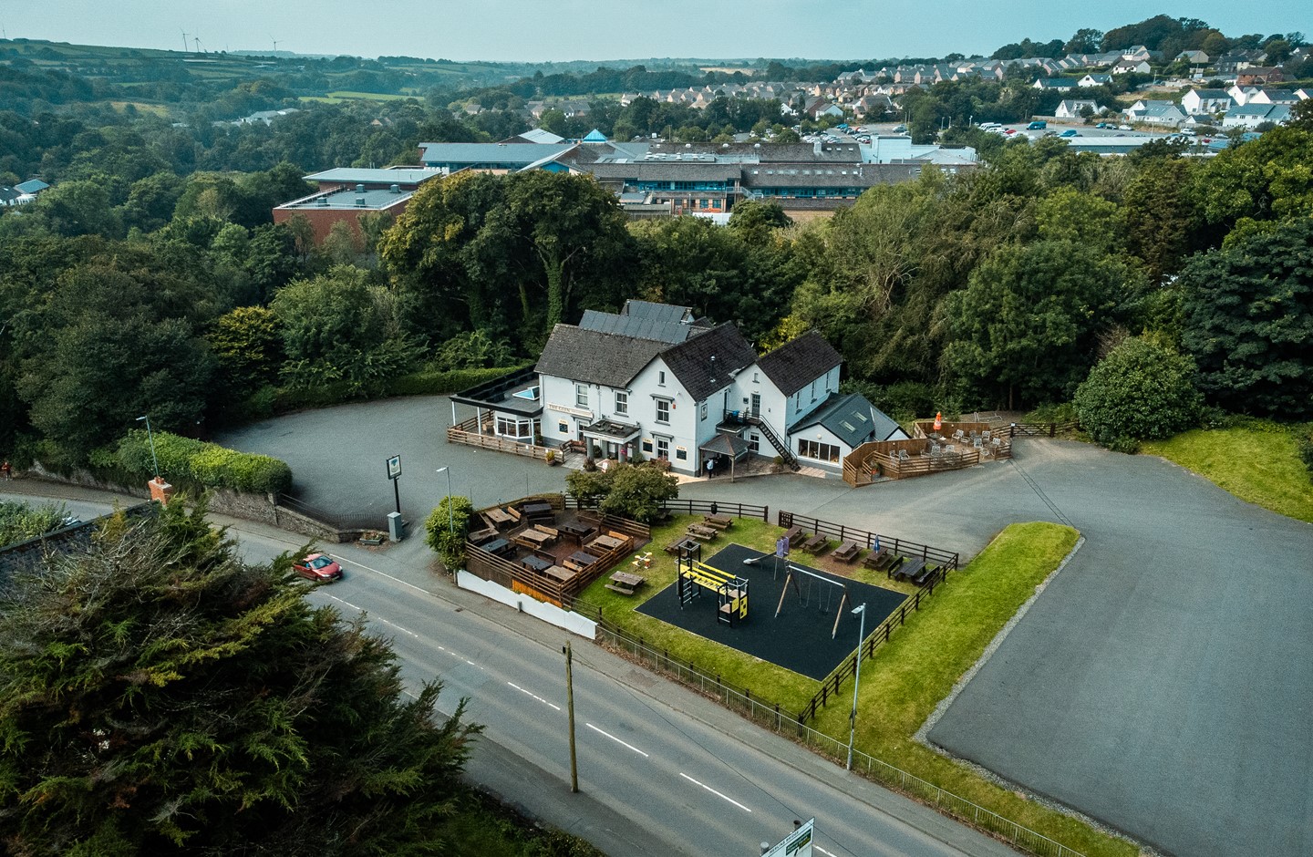 The Glen from the sky